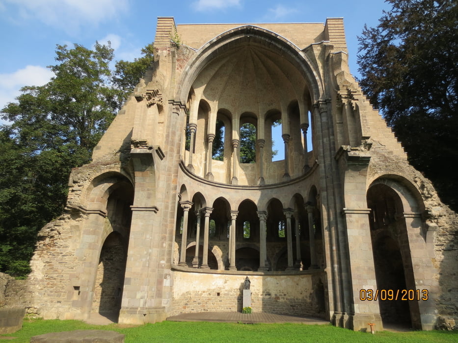 Kloster Heisterbach im Siebengebirge, eine Rundwanderung