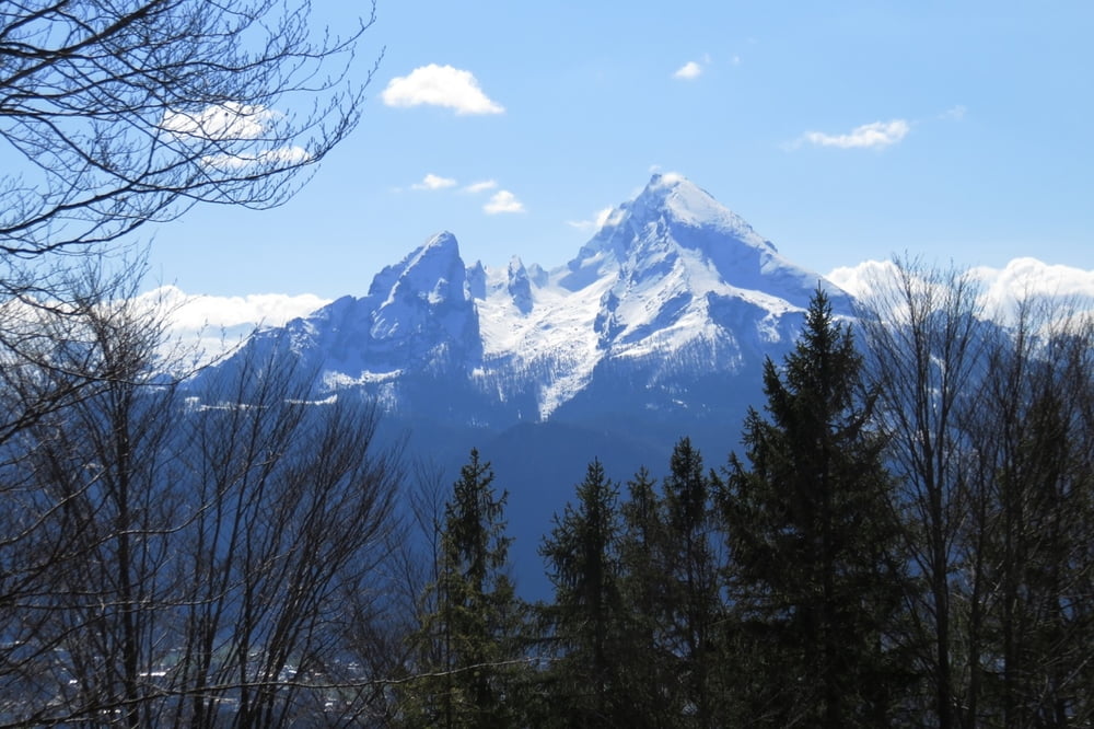 Kneifelspitze, traumhaft schöne Aussicht über Berchtesgaden