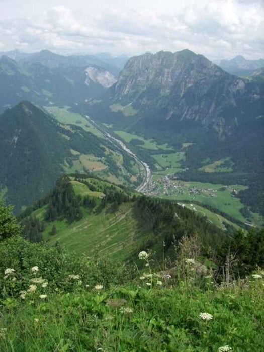 Bregenzerwald: Mellau - Hangspitze 1740m