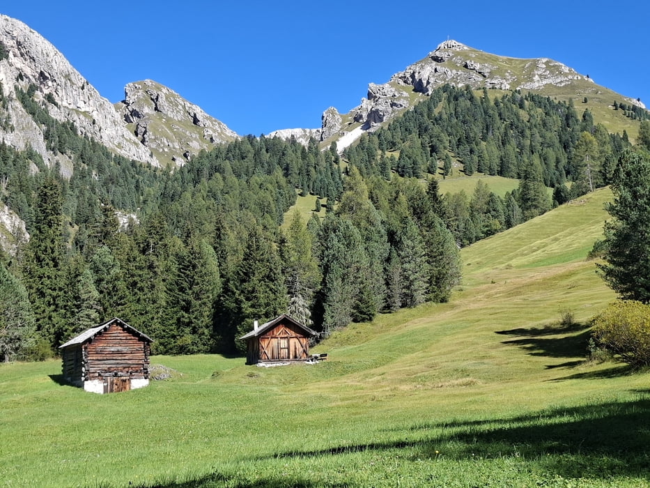 Escurs. Malga Zannes-Rif. Genova-Col di Poma Funes (BZ)
