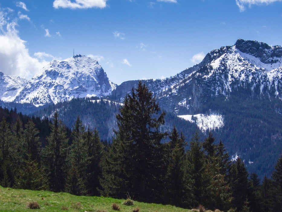 Wandern auf die Sternplatte und den Schwarzenberg