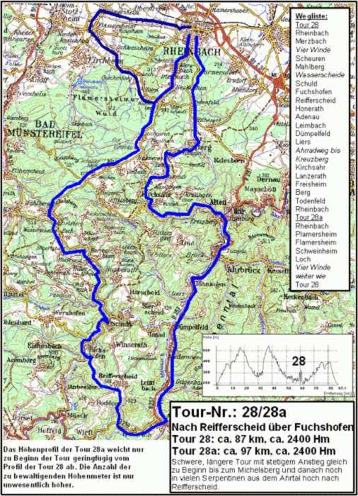 RSC Rheinbach Tour 028 - Nach Reifferscheid über Fuchshofen