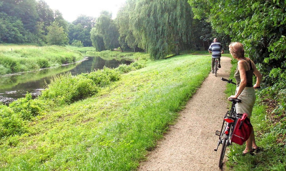 Bad Oldesloe-Radfahren Trave und Brenner Moor
