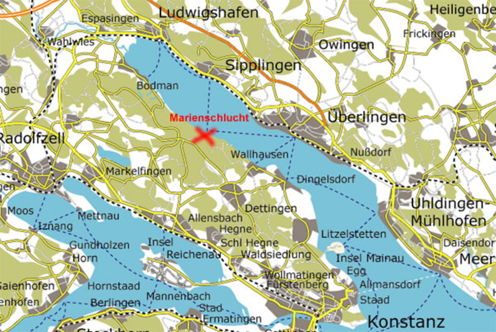 Marienschlucht am Bodensee