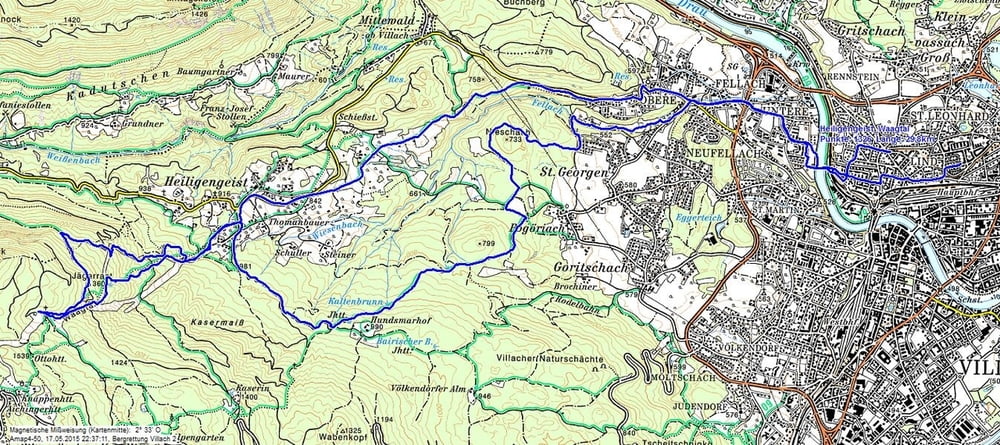 Hundsmarhof - Waagtal Abendrunde