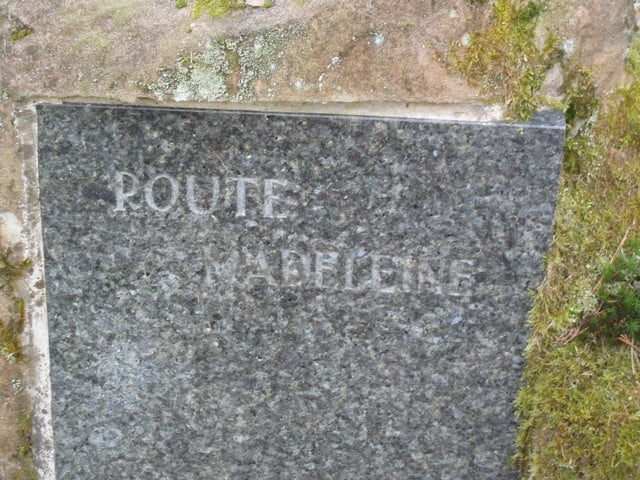 Route Madeleine...