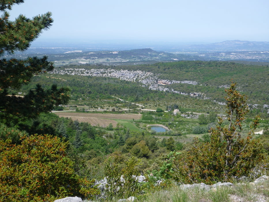 St Didier - Col de Murs - Monieux - St Didier