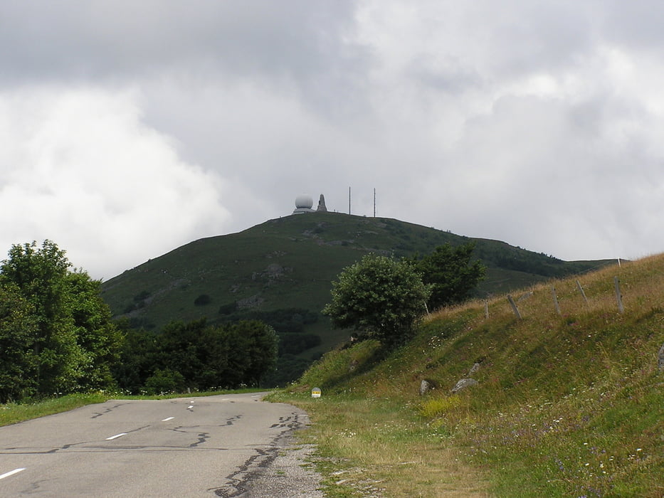 Francie: pohoří Ballons -Grand Ballon a Petit Ballon