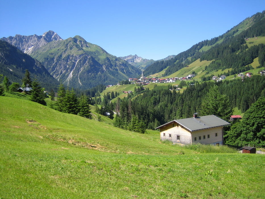Grosse Panoramarunde im Kleinwalsertal