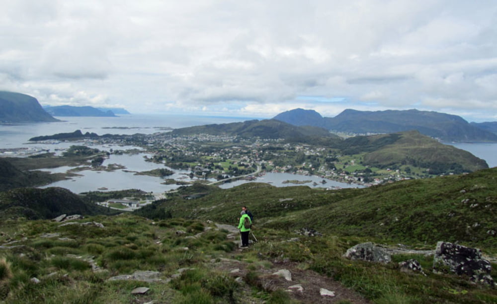 Von Leine auf den Leinebjørnen