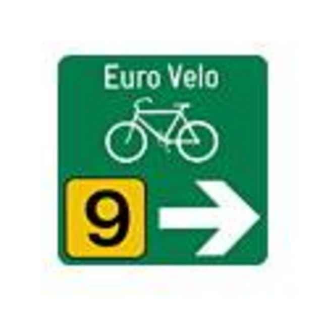 Eurovelo 9 - Wien bis Staatsgrenze CZ
