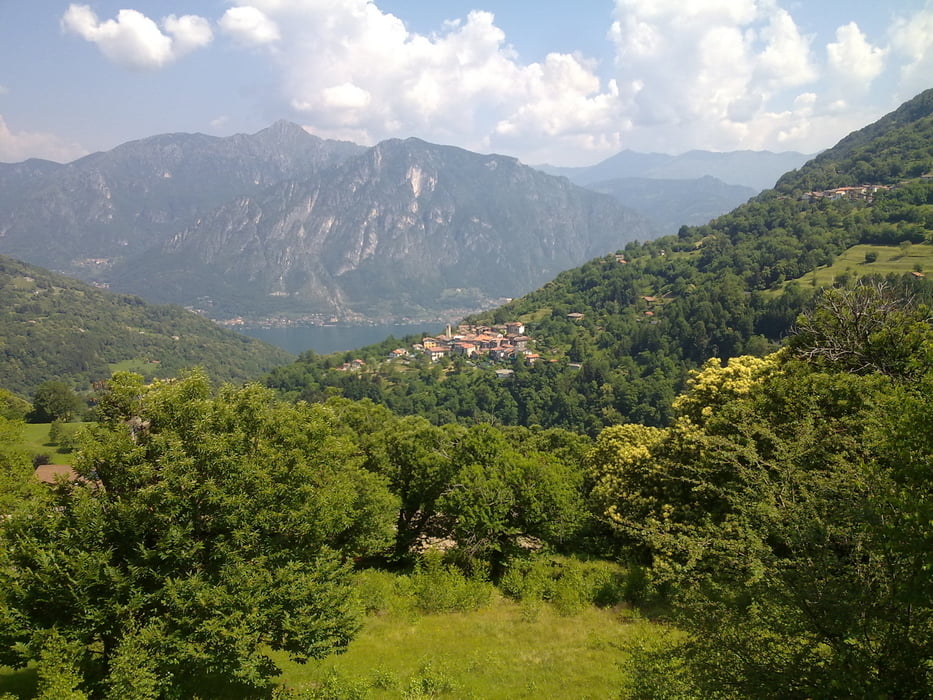 Zwischen Lago di Lugano und Lago di Como