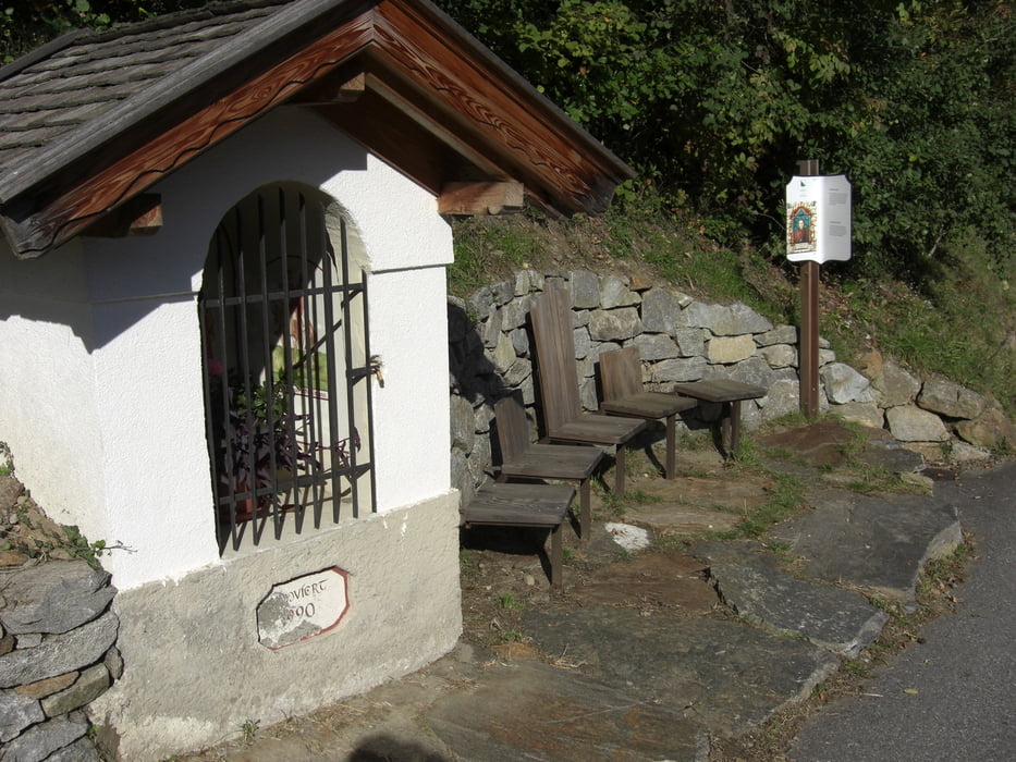 Schildhöfeweg im Passeier Tal