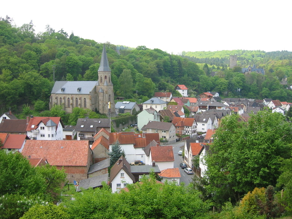 Saalburg über Limes - Singletrails