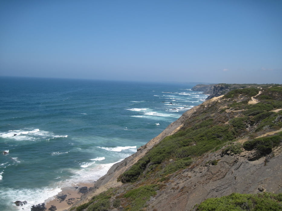 Küstenwanderung; Praia da Amoreira nach  Praia da Carriagem