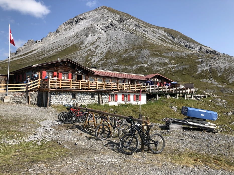 Bikebergsteigen - MTB-Trail, Chörbschhorn, Davos