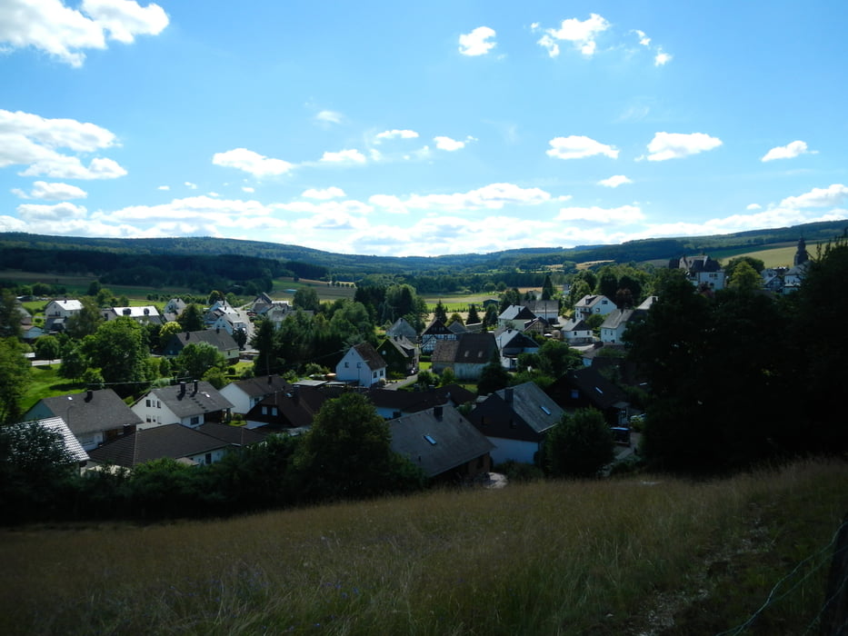 Blick auf Allenbach