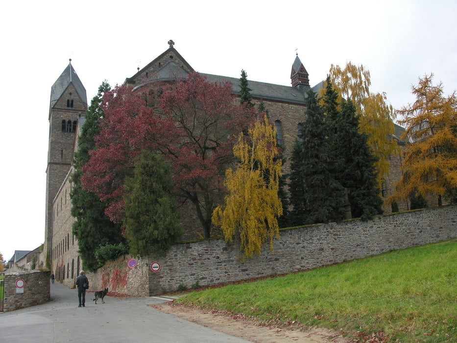 Abtei St. Hildegard - Niederwalddenkmal - Jagdschloß Niederwald  -  Abtei St. Hildegard