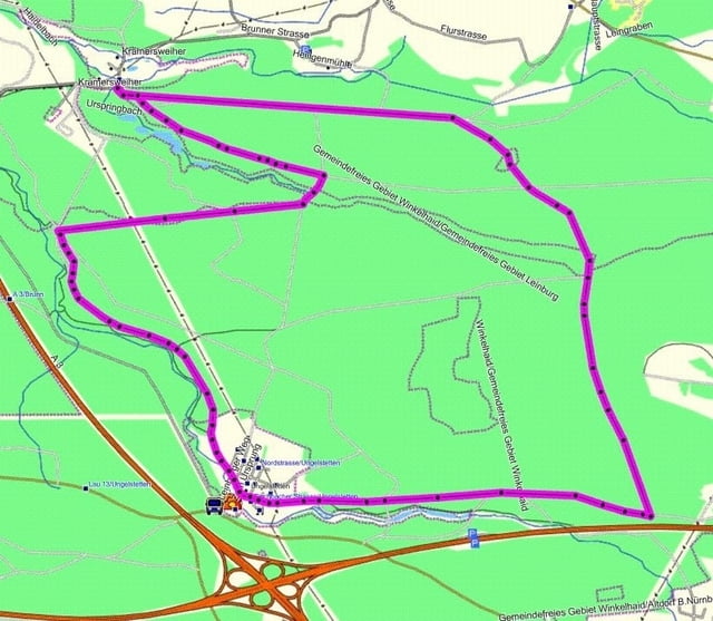 NBG-Land Rundtour im Wald (Strecke12)