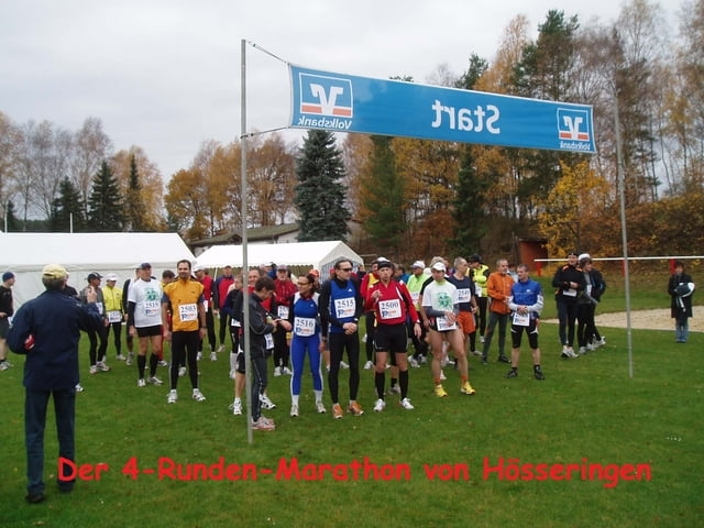 Der 4 Runden Marathon von Hösseringen (Suderburg)