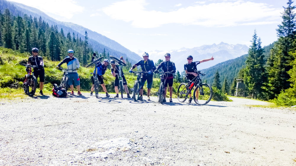 Alpencross östlich vom Brenner: Wörgl-Torbole Tag0