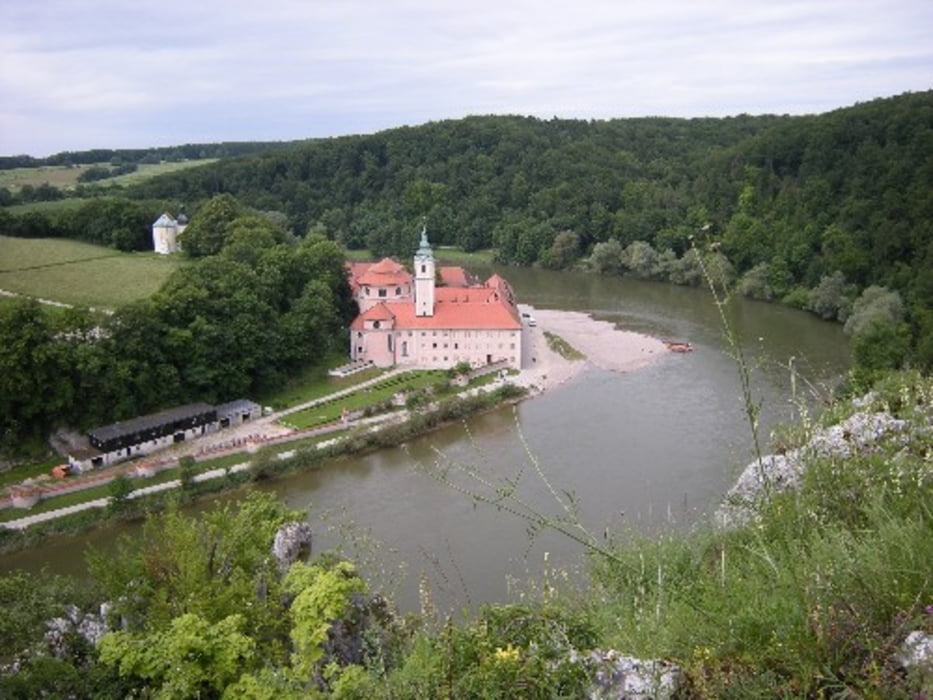 Über den Donaudurchbruch nach Weltenburg