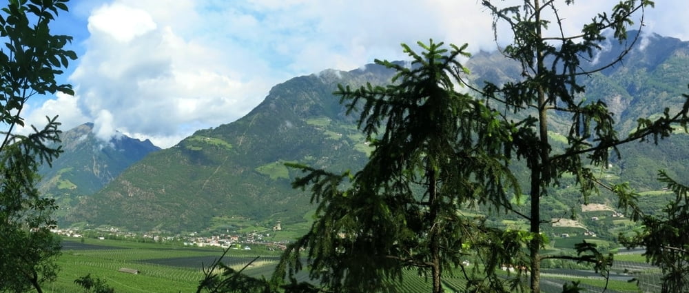 Wandern Südtirol: Naturns- Rittersteig nach Plaus