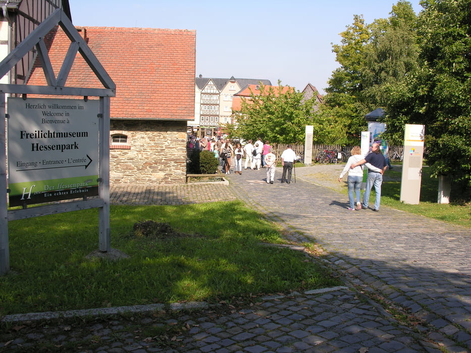 Spaziergang am Freilichtmuseum Hessenpark