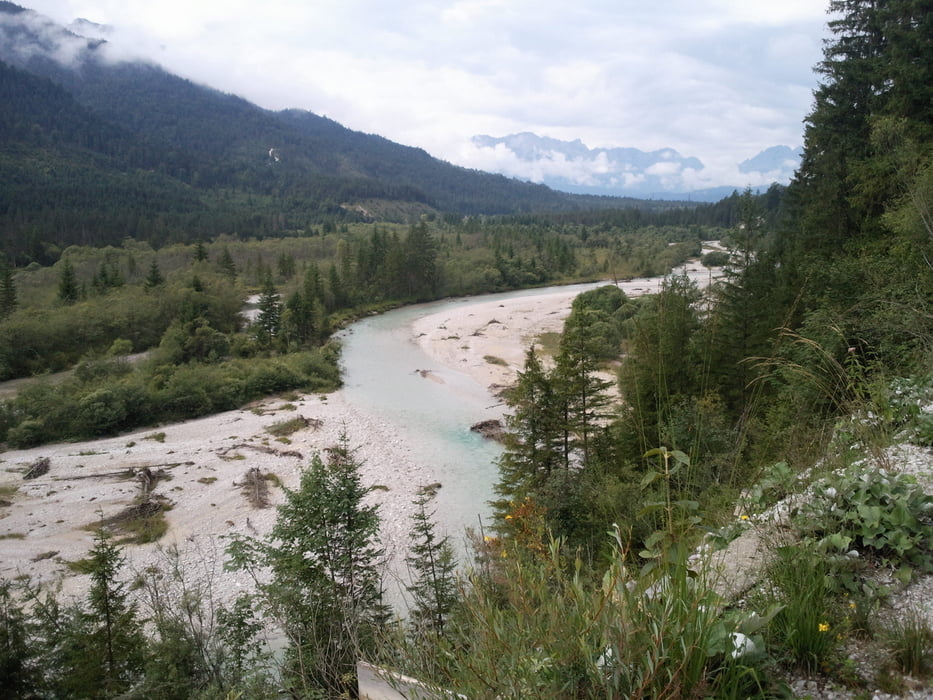 von Wallgau zum Sylvensteinspeichersee und zurück