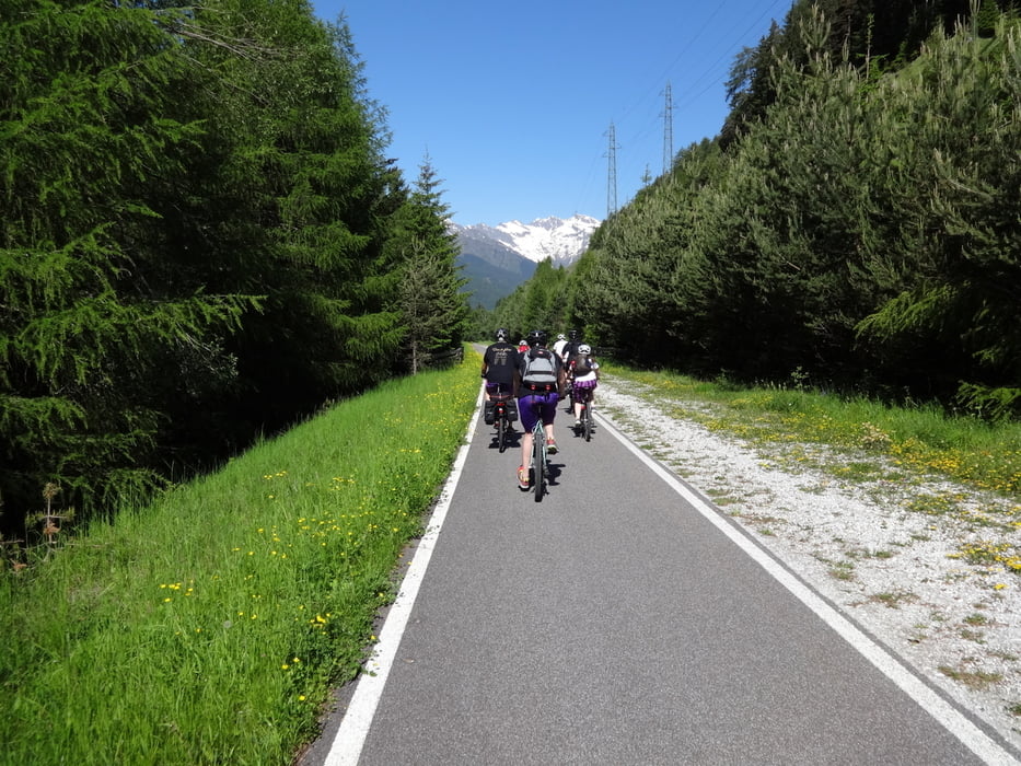 Eisacktal-Radweg 1. Etappe Brenner-Brixen