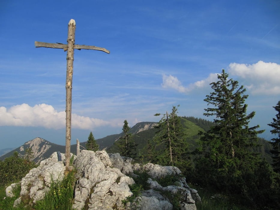 Lattengebirge bei Bad Reichenhall Nordanstieg