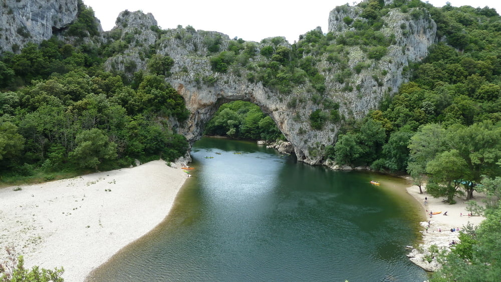 Von Vallon Pont d'Arc zum Pont d'Arc
