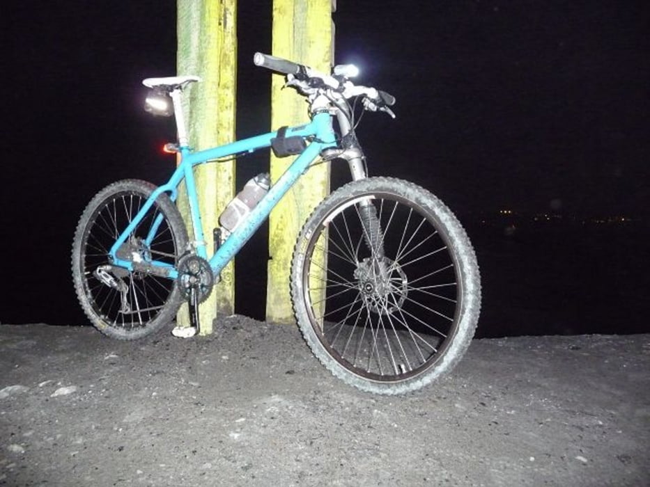 Nightride durch Bottropper Wald und über die Halde