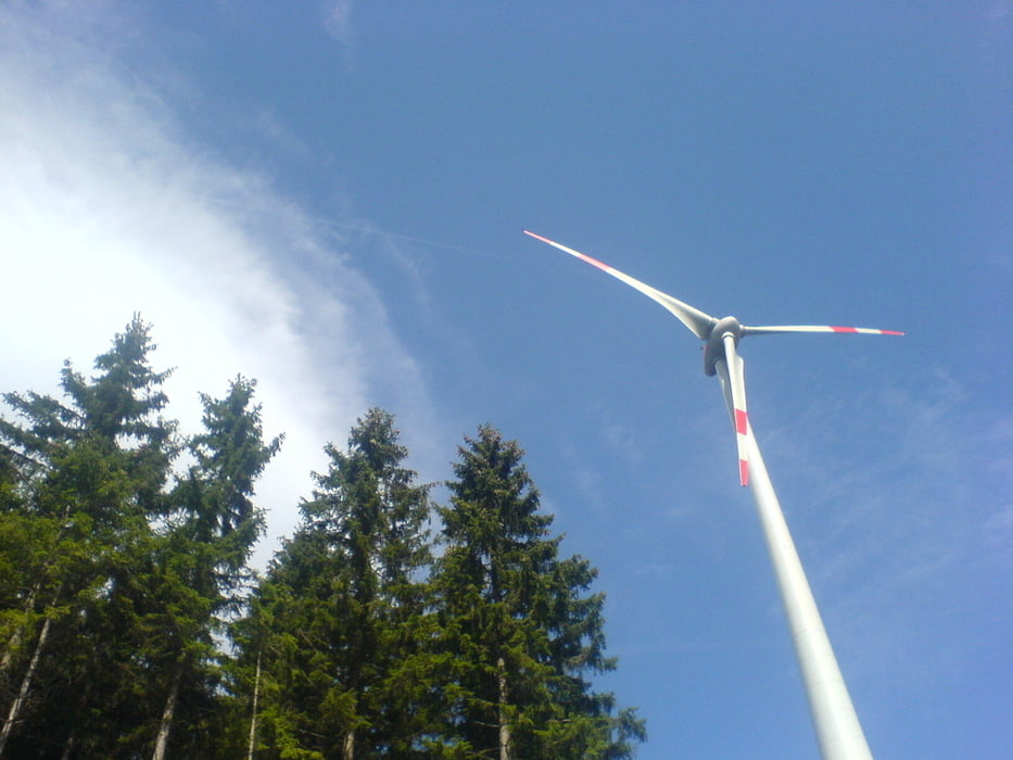 Von Rehau zum Wald-Windpark Fasanerie