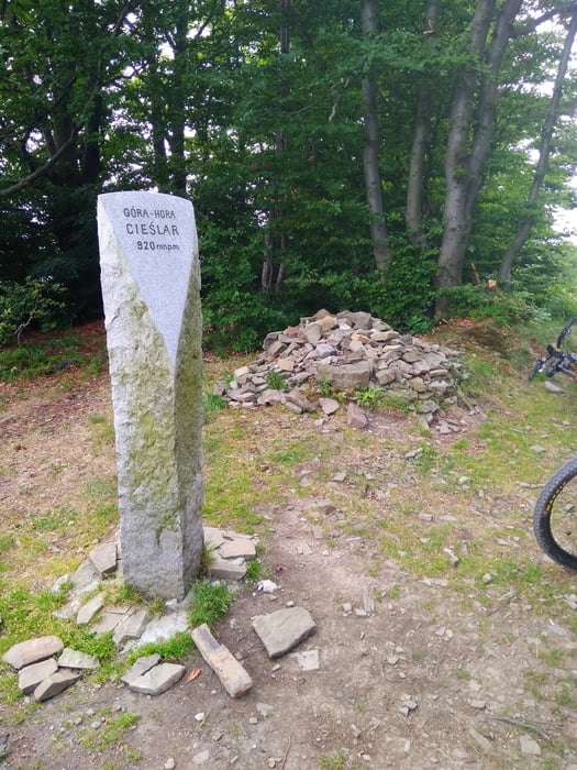 Góra - hora  Cieslar,   920 m.n.m.