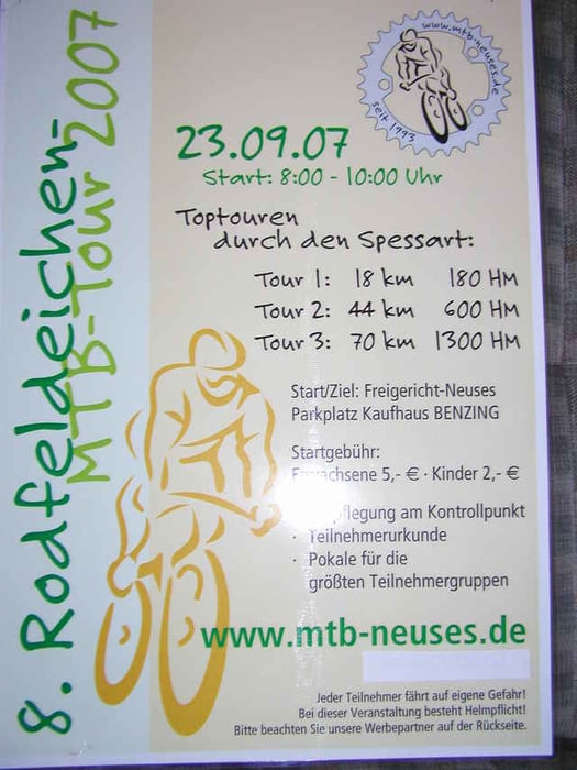 CTF 8. Rodfeldeichen MTB-Tour 2007