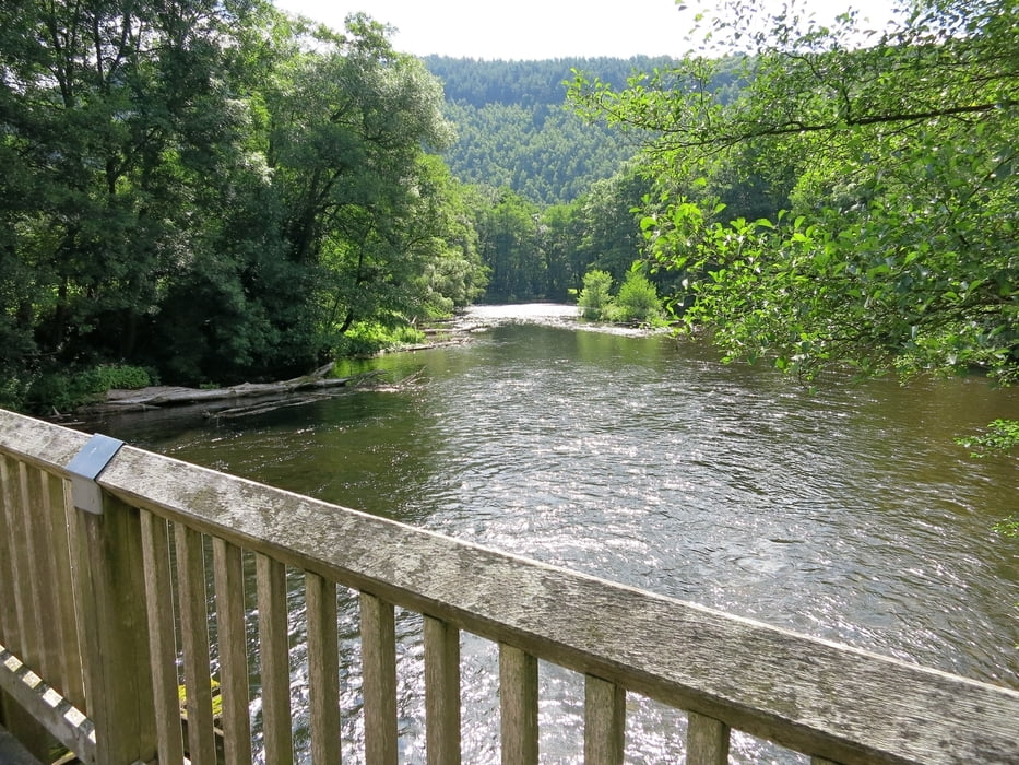 Felspassage an der Rur