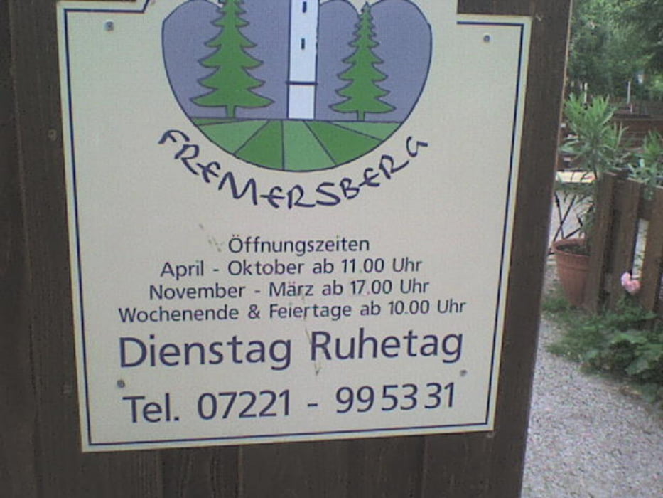 Baden Baden Fremersberg