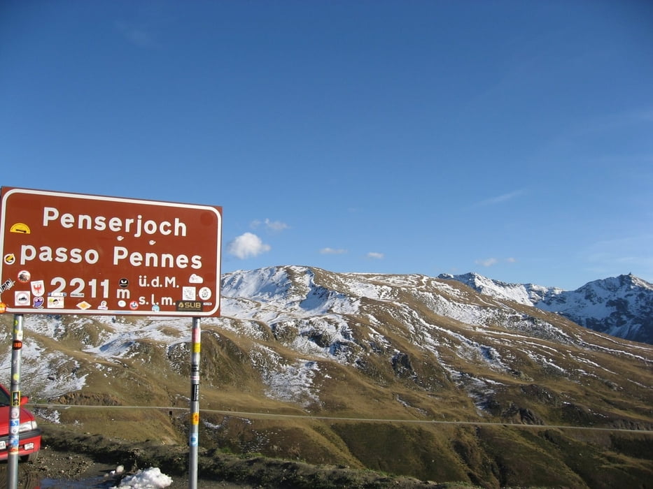 Penser Joch von Süden