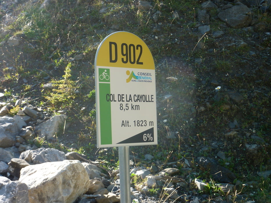 Barcelonette Col de Cayolle 2326 M.ü.M.