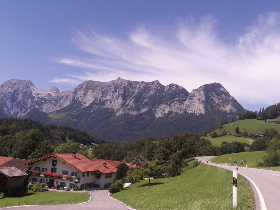 Berchtesgaden-Bad Reichenhall-Ramsau und zurück