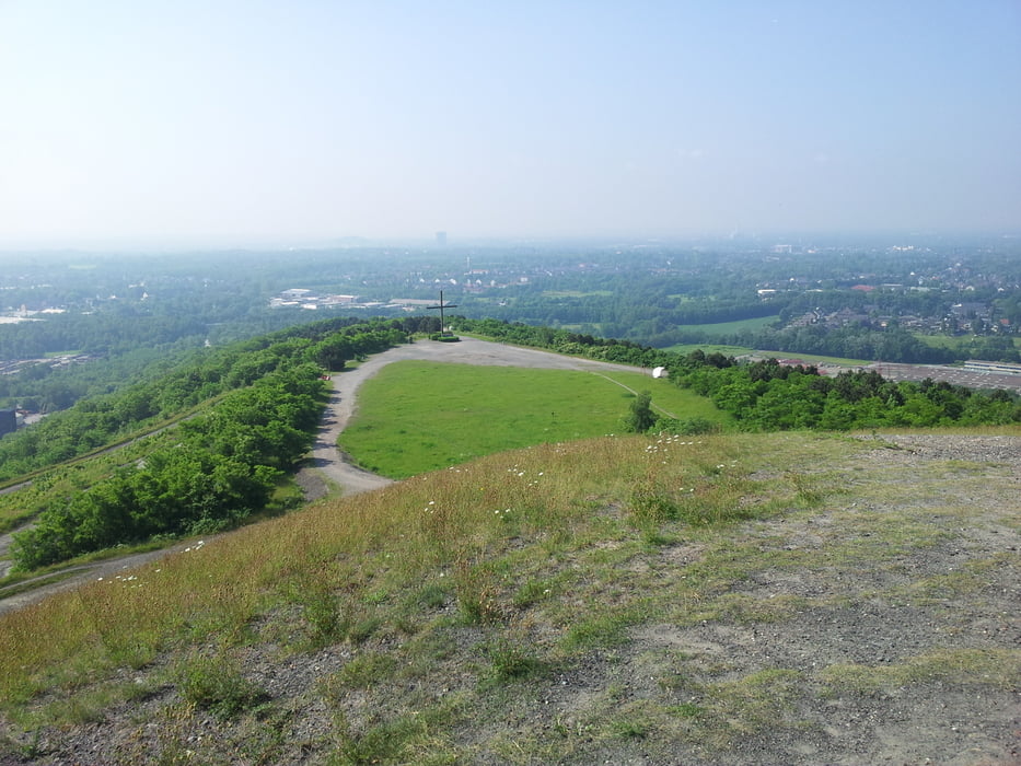 Wanderung über die Halde und durch den Wald