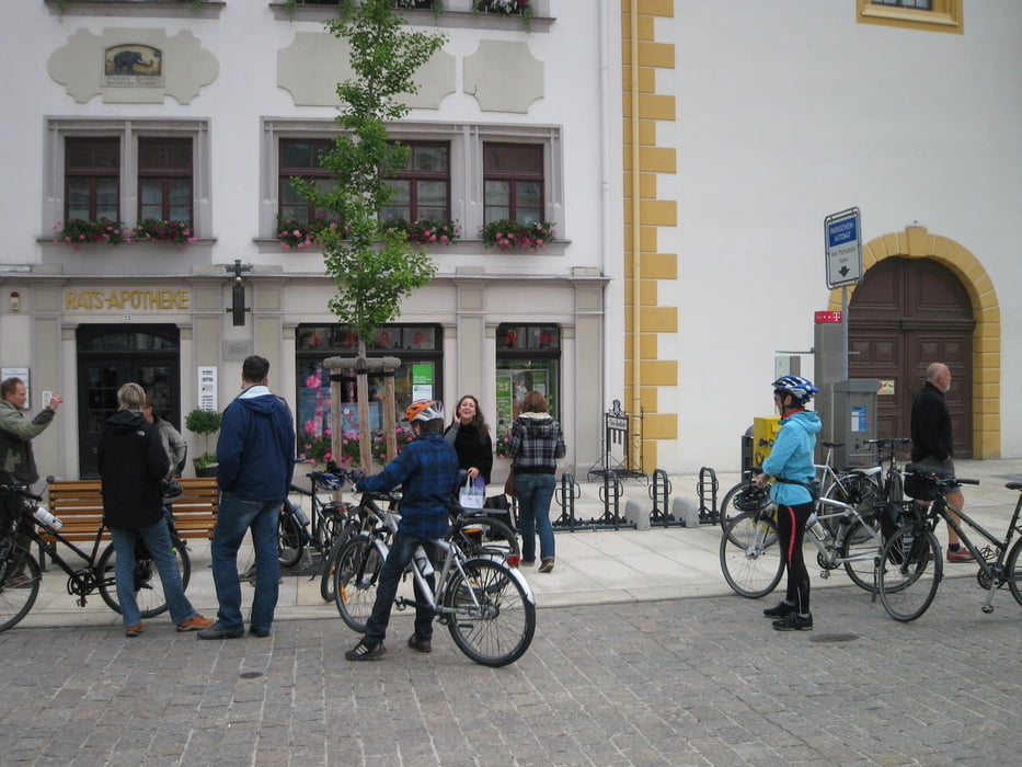 Auftakt zum Stadtradeln in Freiberg 2012
