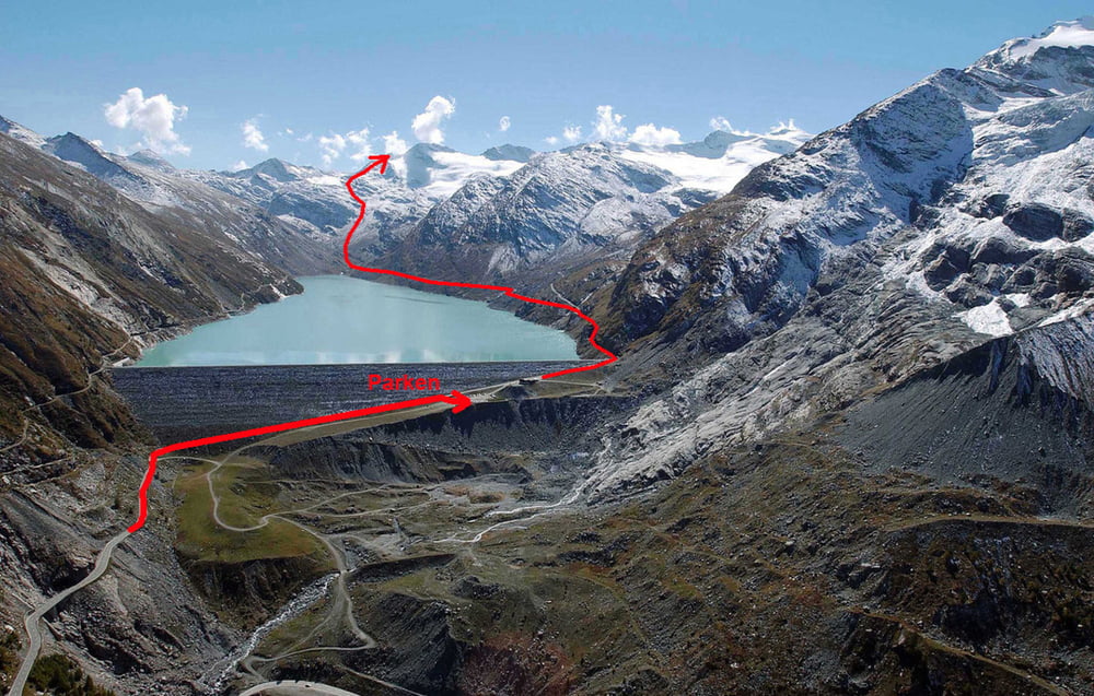 Stausee - Monto Moro