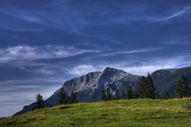 Blick vom Ameiskogel auf den Guffert