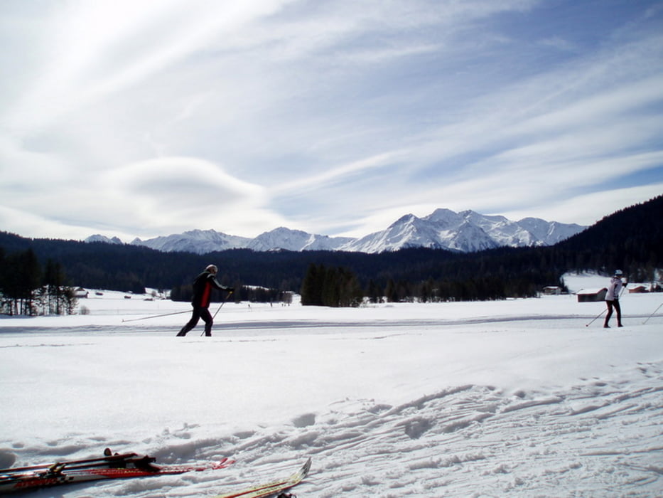 Langlauf im Leutaschtal