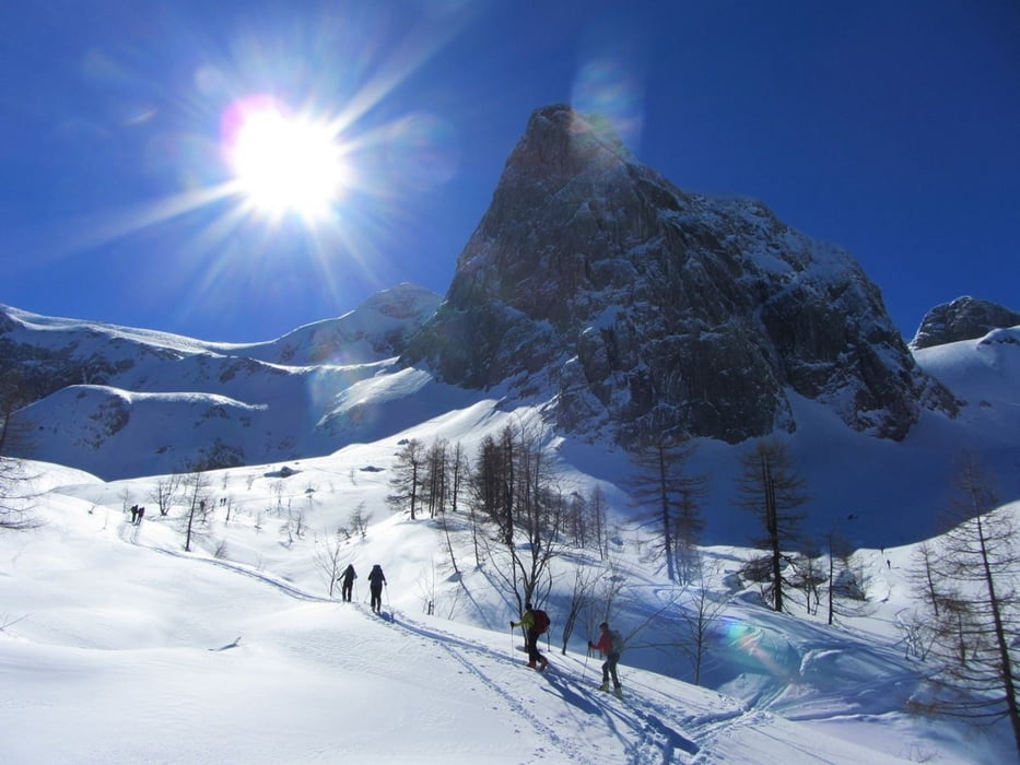 Knallsteinumrundung, Tennengebirge