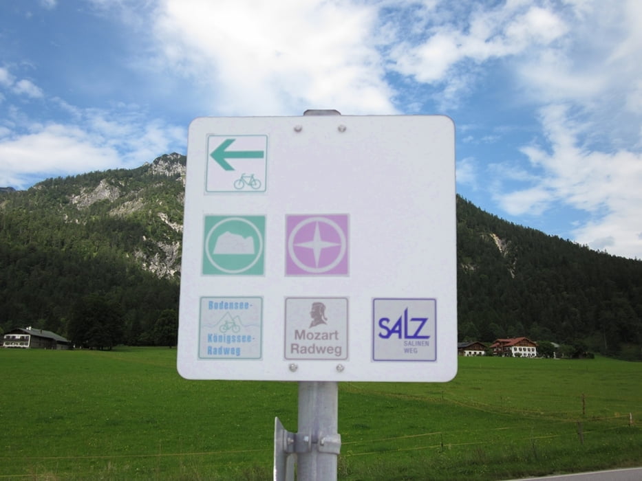 Bodensee-Königssee-Radweg: Chiemsee-Königssee