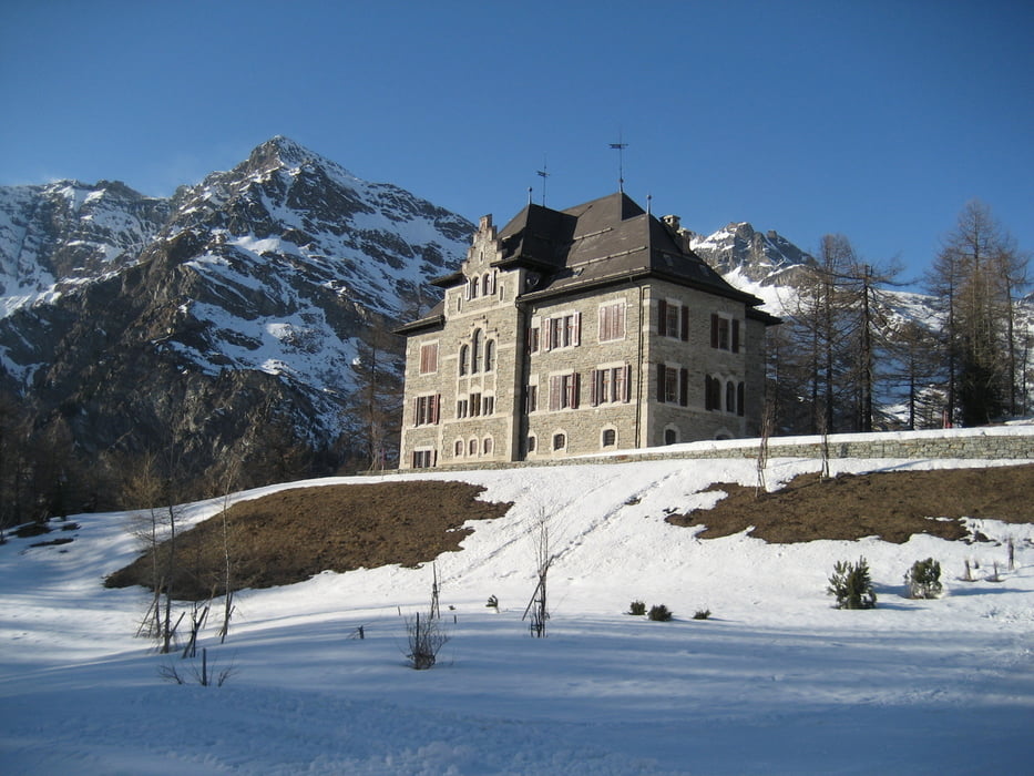 Maloja kleine Langlaufrunde