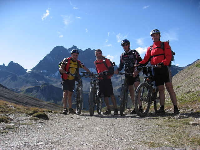 HvdH Transalp 2008  "Oberstdorf - Riva" Gesamttour    (alle 7 Etappen)